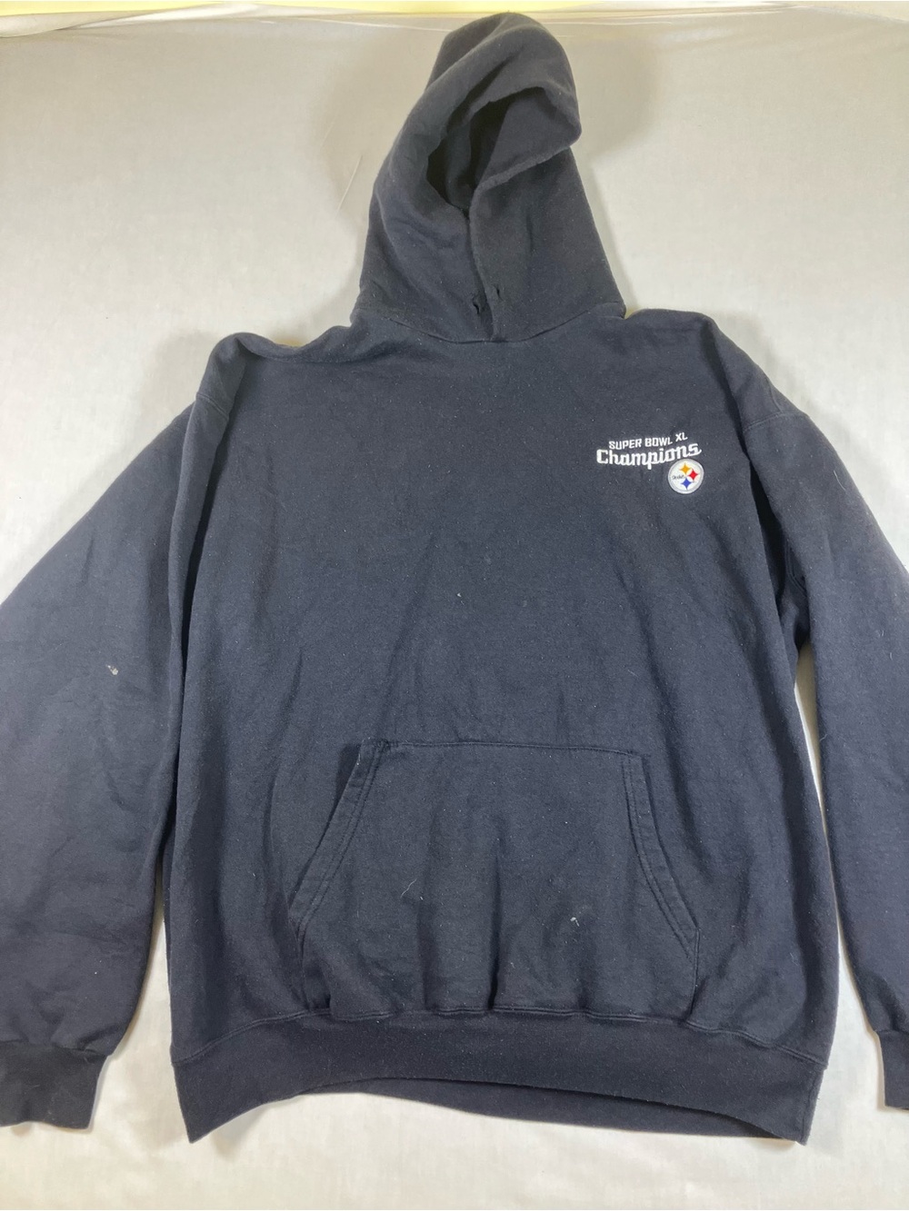 Vintage Pittsburgh Steelers Black 'Super Bowl XL Champions' Hoodie